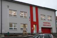 Lutín-Třebčín | Přestavba školy na hasičskou zbrojnici a zázemí obce